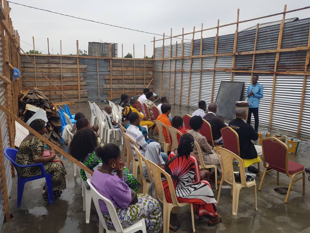 Construction de l'église